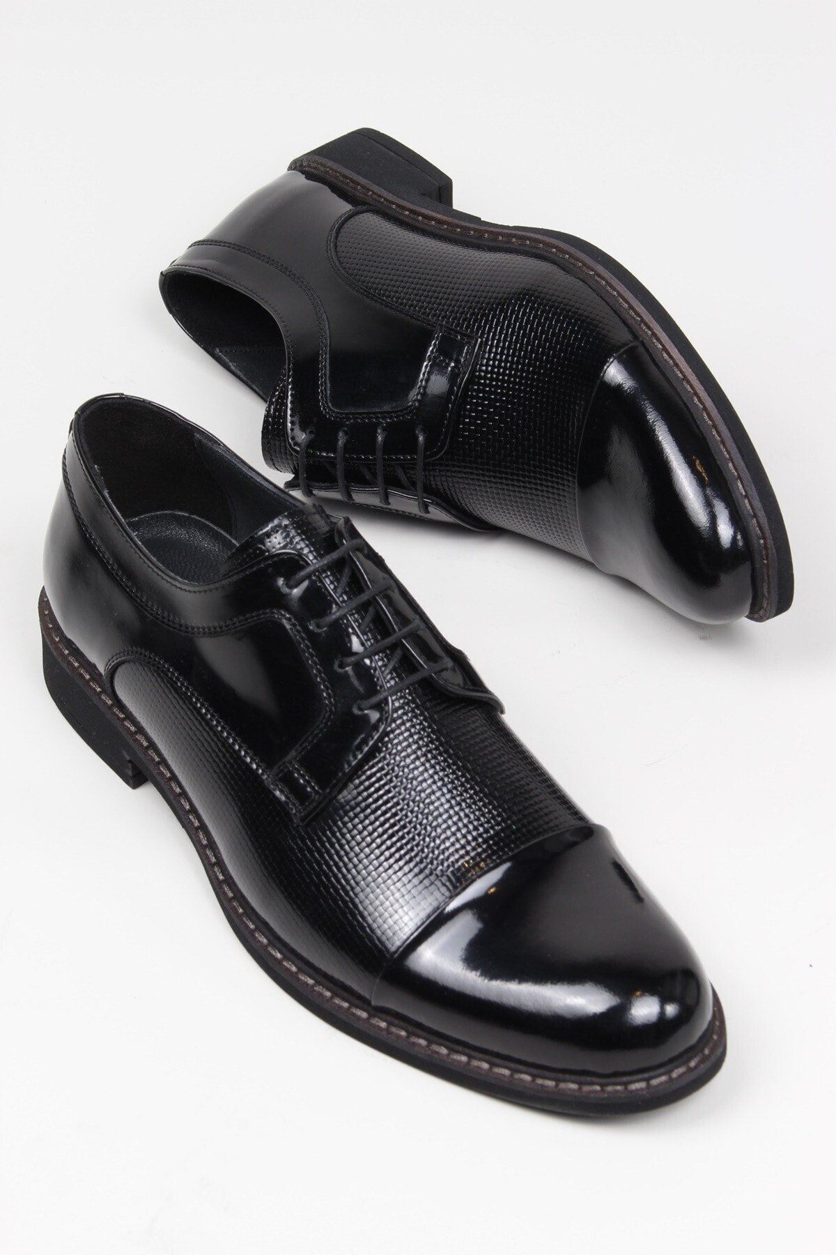 Gizli Topuklu Hakiki Rugan Deri Rahat Klasik Erkek Ayakkabı MYY145