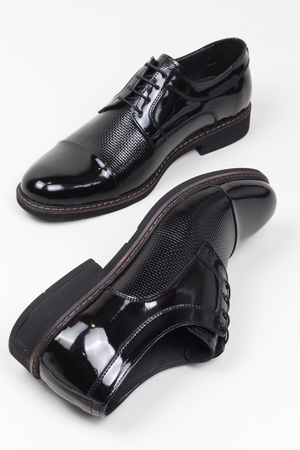 Gizli Topuklu Hakiki Rugan Deri Rahat Klasik Erkek Ayakkabı MYY145