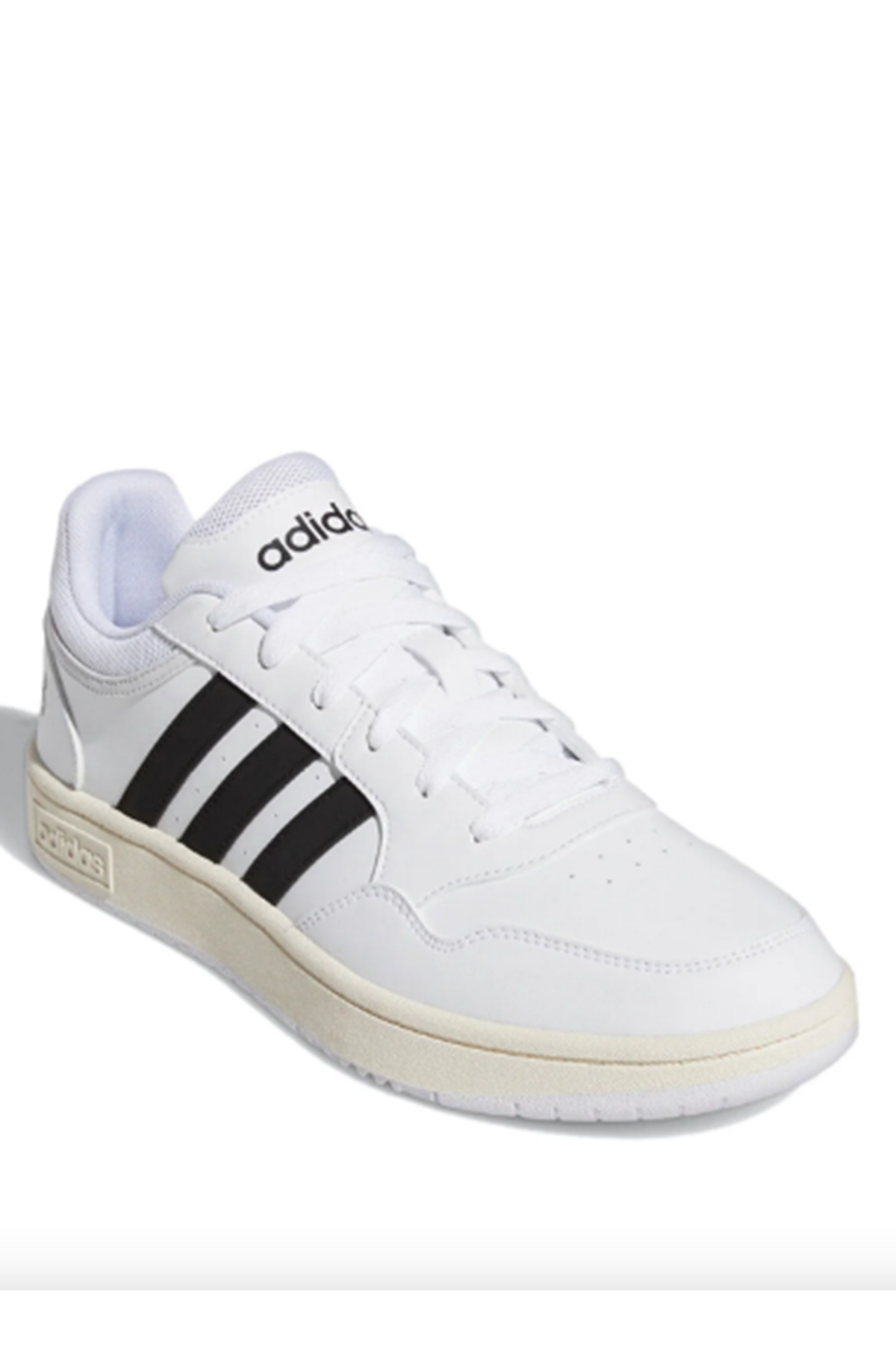 Boy Uzatan Ayakkabı Gizli Topuklu adidas HOOPS 3.0 Beyaz Erkek Sneaker MYY417