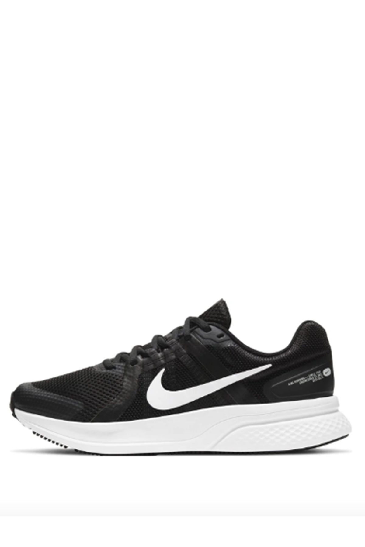 Boy Uzatan Ayakkabı Gizli Topuklu Nike RUN SWIFT 2 Siyah Erkek Koşu Ayakkabısı MYY418