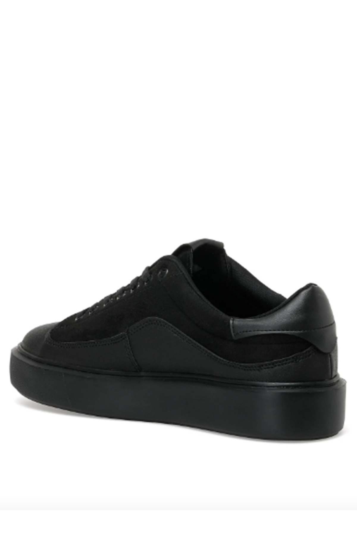 Boy Uzatan Ayakkabı Gizli Topuklu NUBO 2PR Siyah Erkek Sneaker MYY392