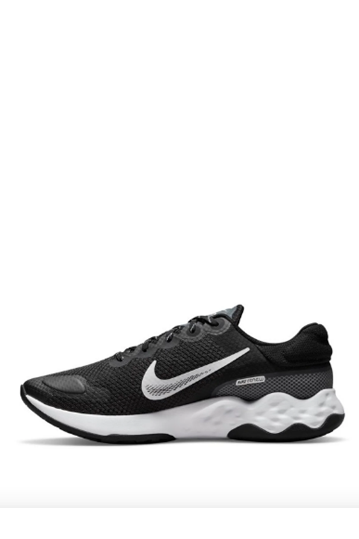 Boy Uzatan Ayakkabı Gizli Topuklu Nike RENEW RIDE 3 Siyah Erkek Koşu Ayakkabısı MYY426