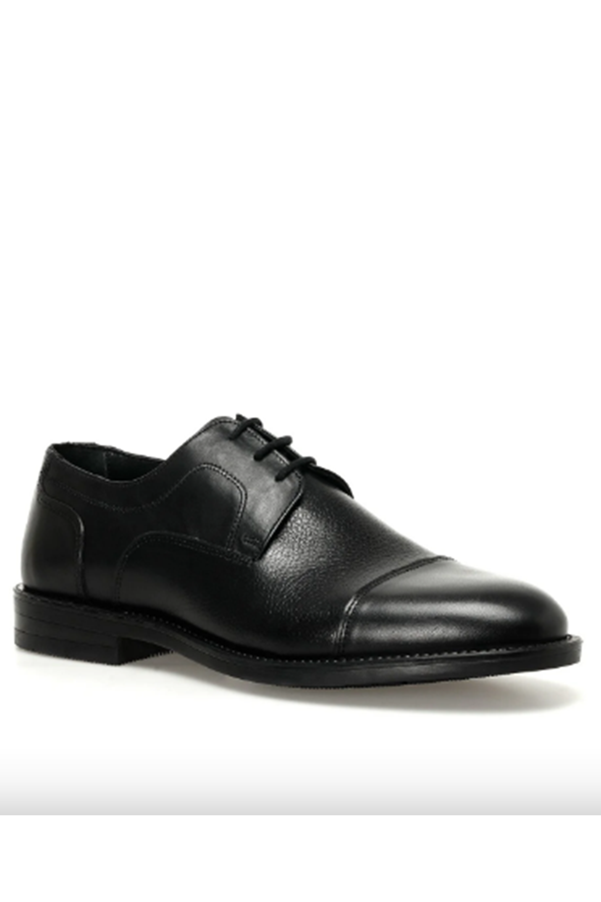 Boy Uzatan Ayakkabı Gizli Topuklu Hakiki Deri RACHEL 3PR Siyah Erkek Klasik Ayakkabı MYY245