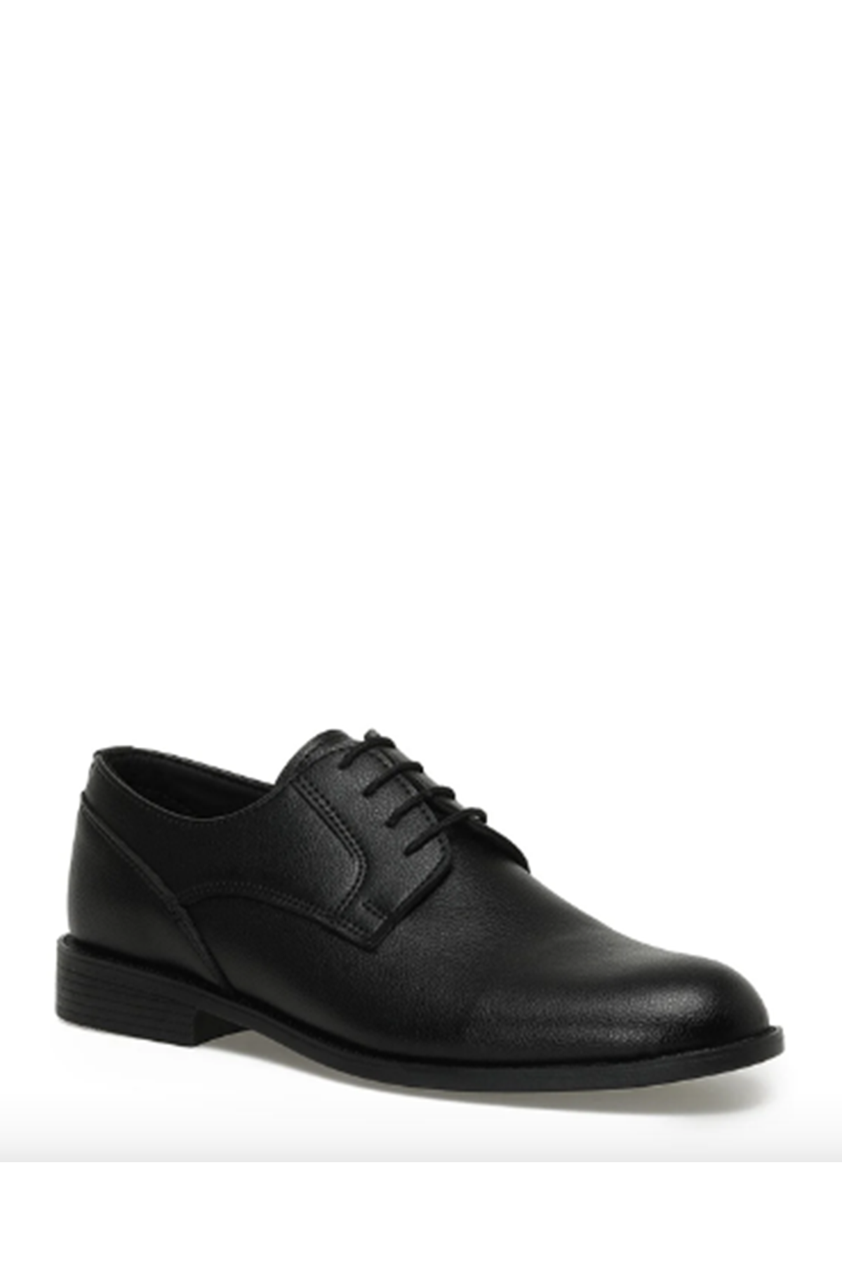 Boy Uzatan Ayakkabı Gizli Topuklu Hakiki Deri 357354.M3PR Siyah Erkek Klasik Ayakkabı MYY254