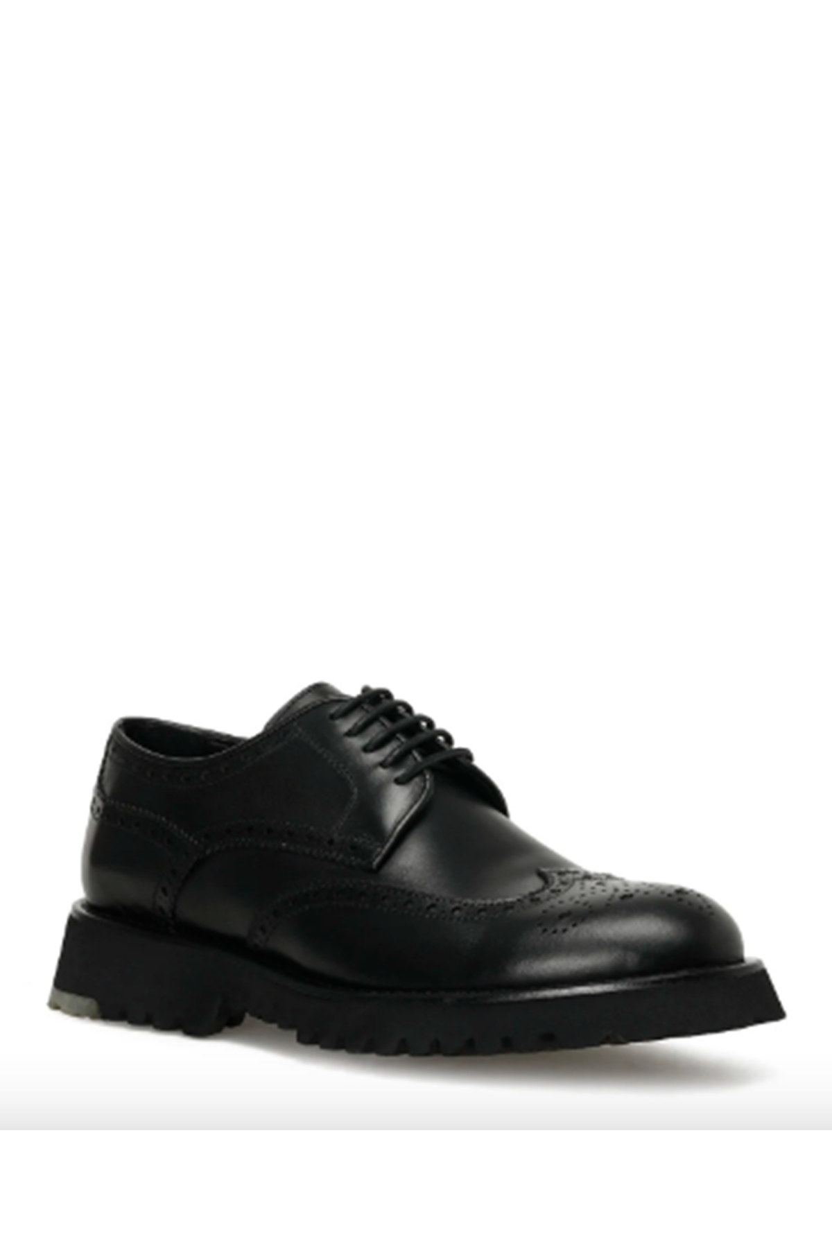 Boy Uzatan Ayakkabı Gizli Topuklu UTAS 3PR Siyah Erkek Klasik Ayakkabı MYY593