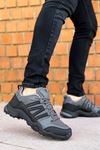 Boy Uzatan Gizli Topuklu Siyah Füme Detay Outdoor Erkek Ayakkabı MYY354