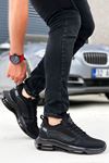 Boy Uzatan Siyah Triko Spor Ayakkabı MYY442